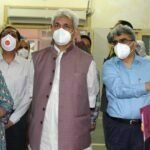 Lieutenant Governor Manoj Sinha during his visit to SMHS Hospital 3 1
