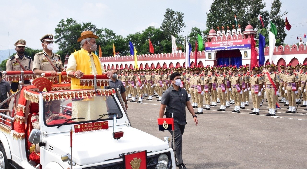 Lt Governor attends Passing out Parade of 669 cadets of JK Fire and Emergency Services 4
