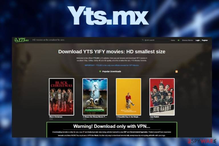Here is a list of the most popular torrent sites of 2021 3 YTS MXhy6jm7u 768x512 1
