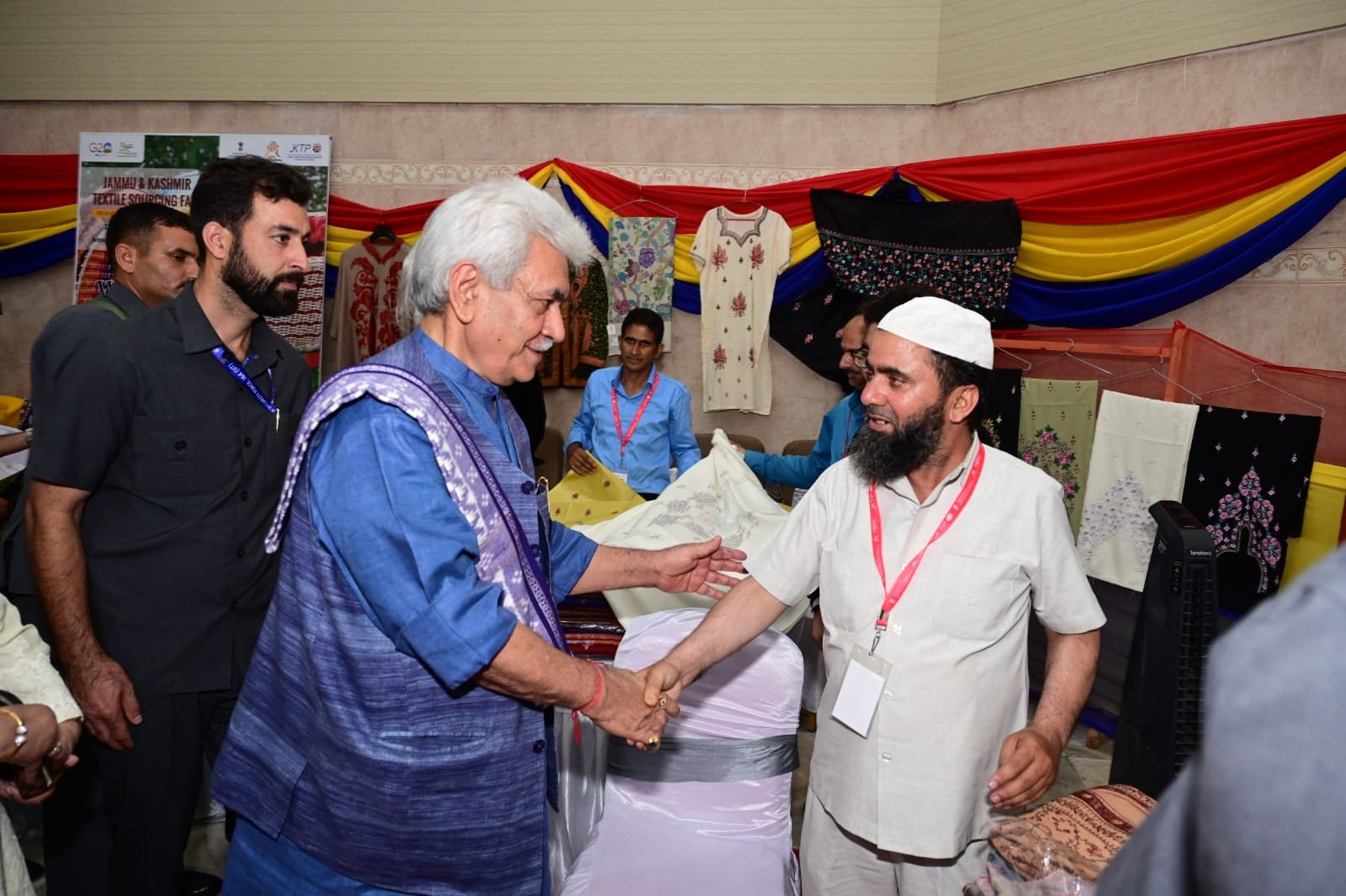 Lt Governor inaugurated International Buyer Sellers meet organized by JKTPO in collaboration with Handloom Promotion Council of India 10