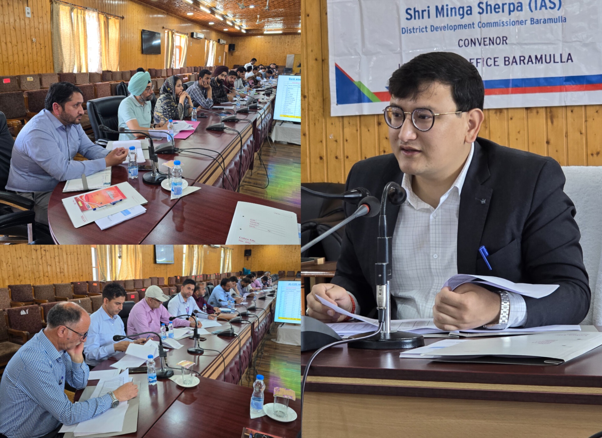 DDC Baramulla Reviews ACP 2023 24 Progress Emphasizes Awareness of Livelihood Schemes