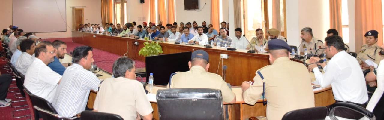 DEO Rajouri reviews preparations for Polling Day