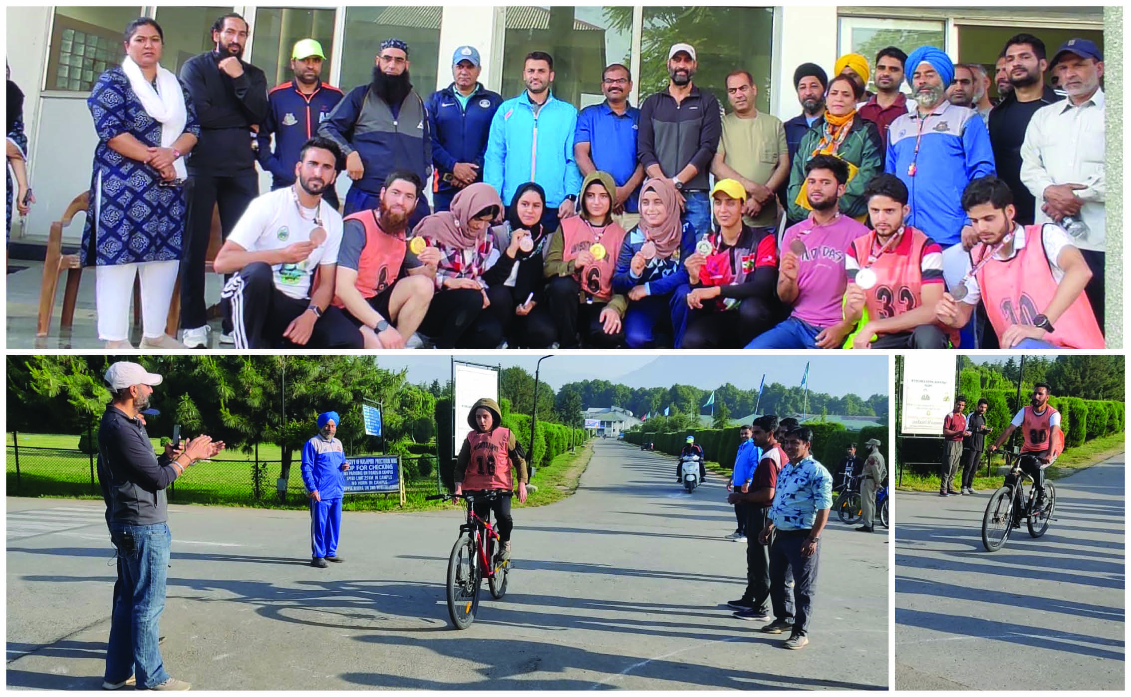 KU organises inter dept cycle race