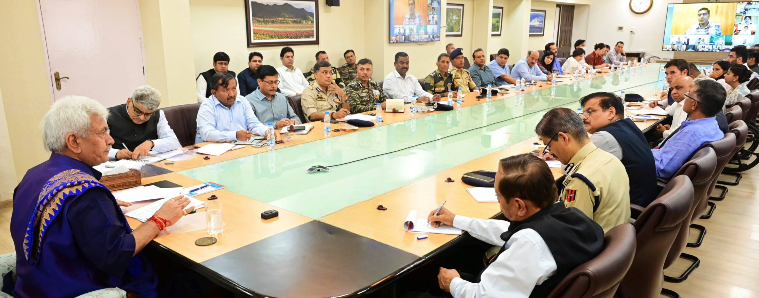 Lt Governor Sh Manoj Sinha reviewed preparations for celebration of Independence Day 2024 2 scaled