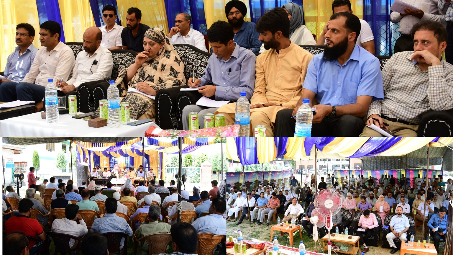 Shabnam Kamili convenes Public Outreach Programme in Ganderbal 22
