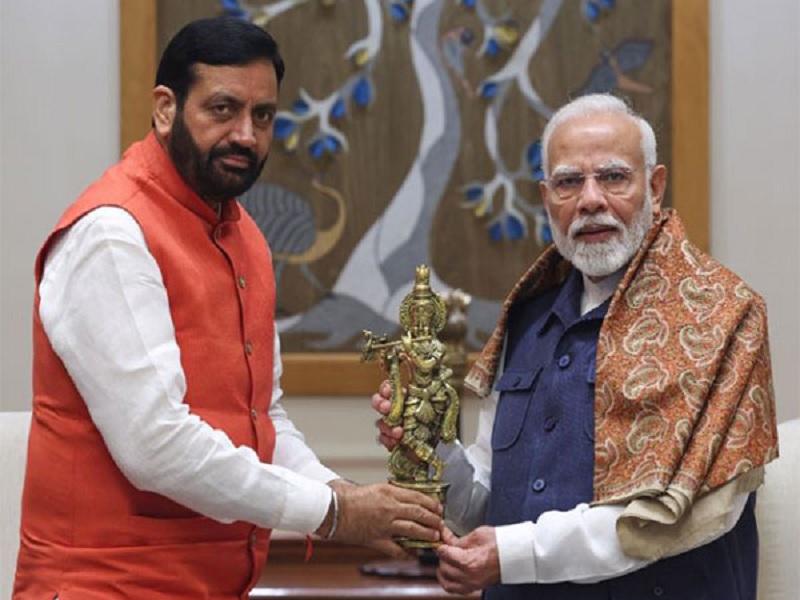 Haryana CM Saini PM Modi