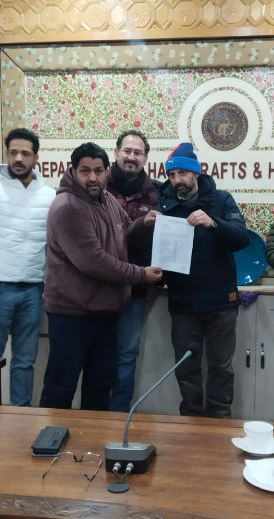 Celebrating CraftsmanshipJashn e Chilla i Kalan Marks New Milestones for Kashmiri Artisans Industrial Cooperatives