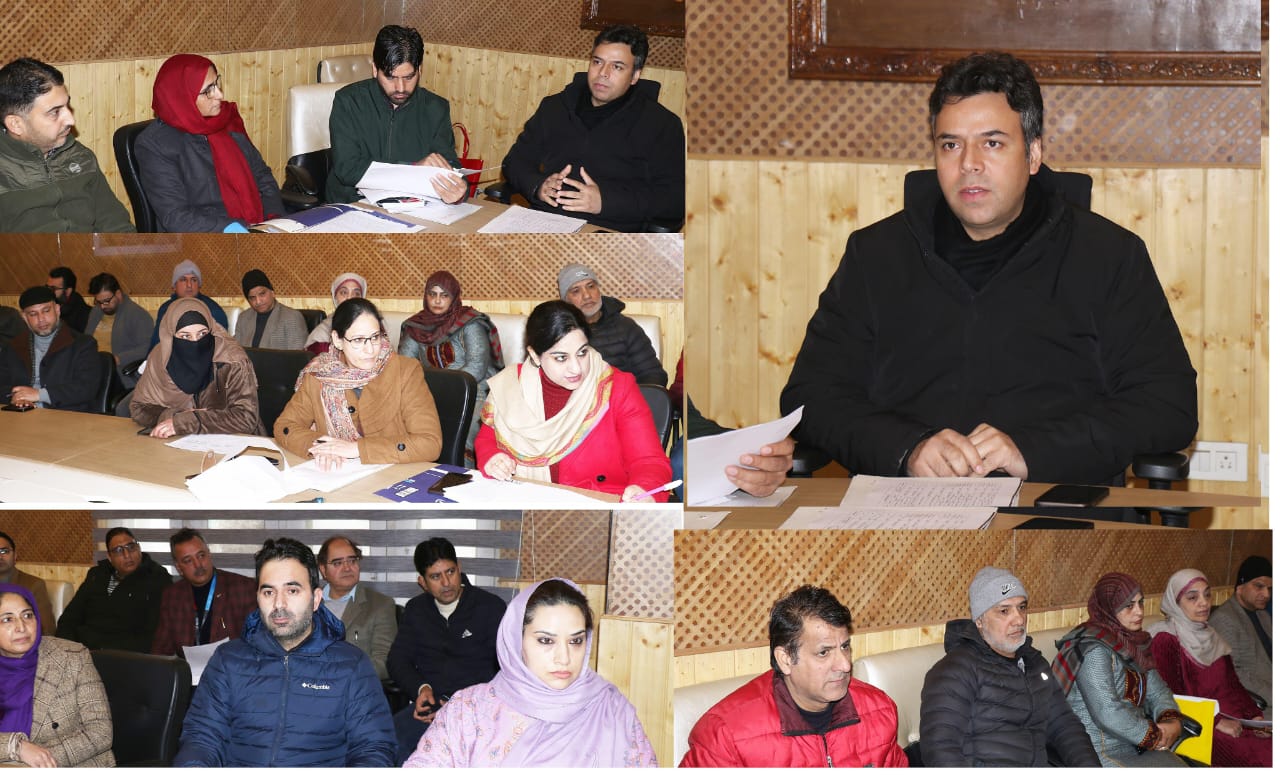 DC Srinagar chairs DLIC meeting accords approval to 34 cases under Mission Youth schemes