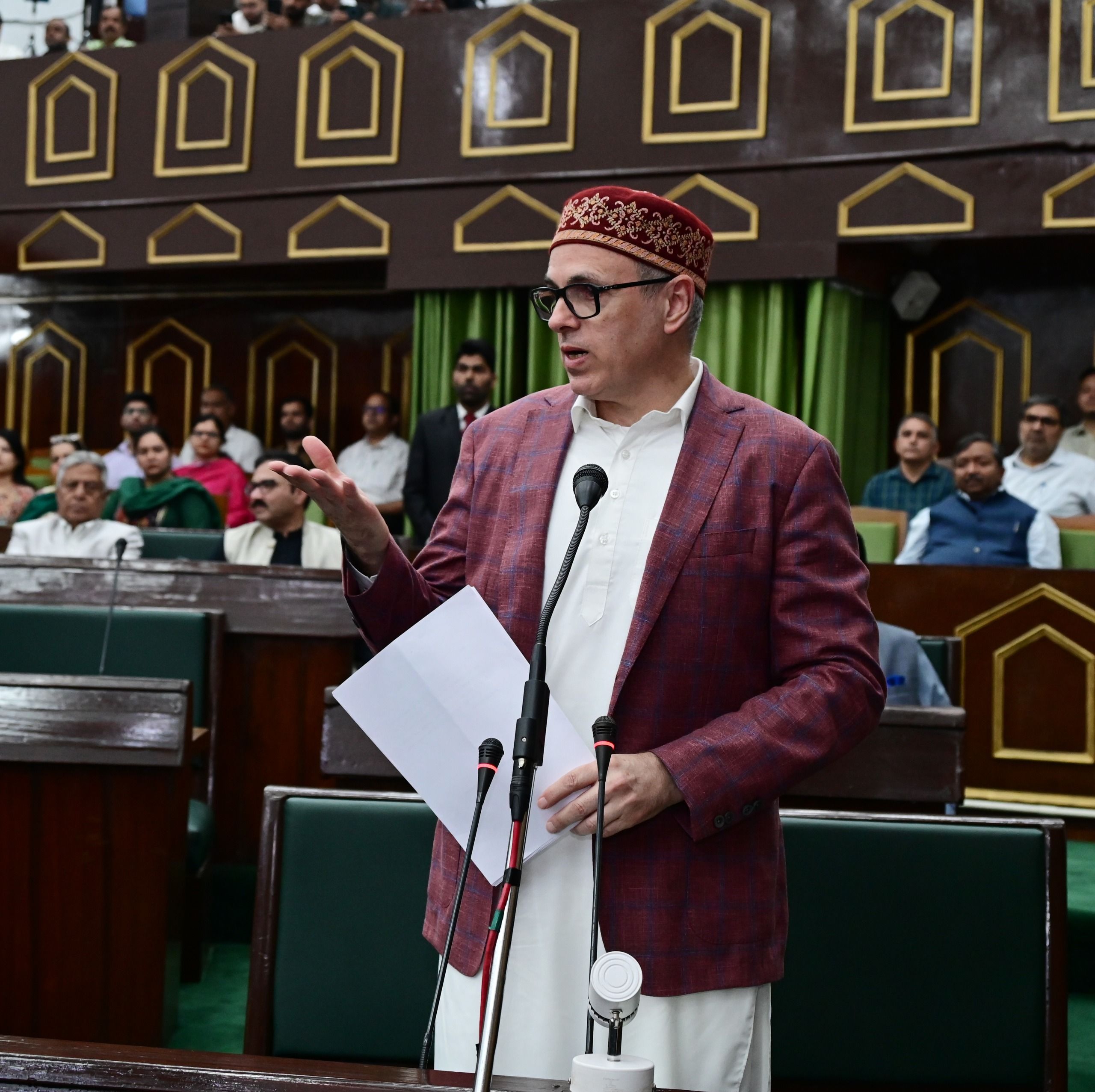 CM Omar Abdullah tables Annual Reports of JKPDCL in Legislative Assembly 27